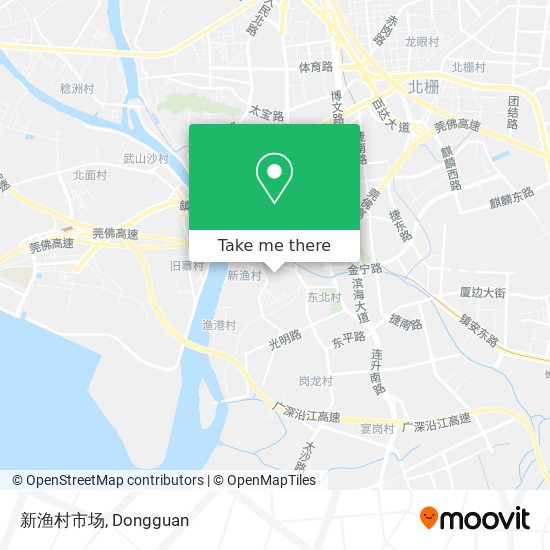 新渔村市场 map