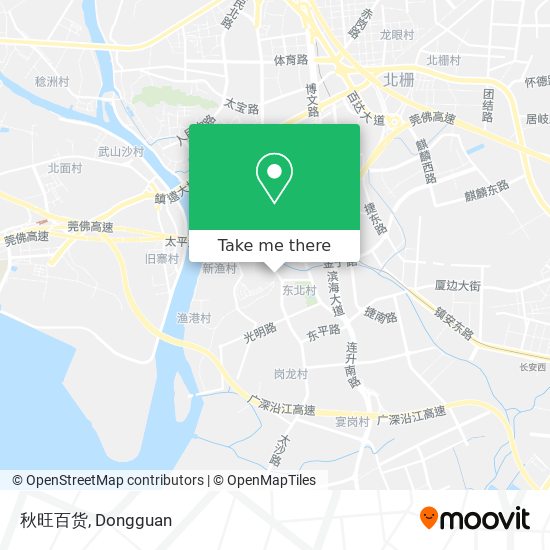 秋旺百货 map