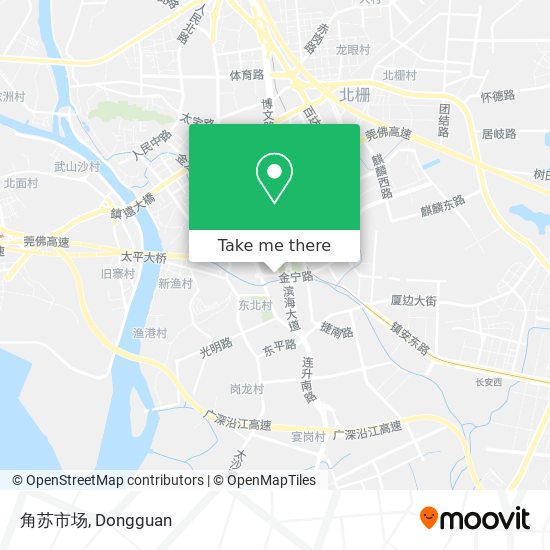 角苏市场 map
