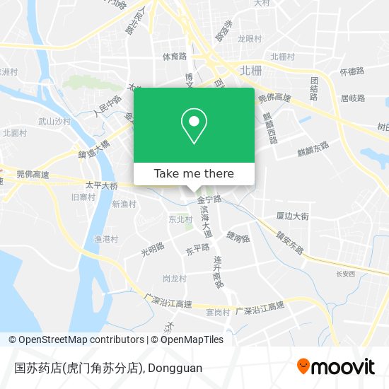 国苏药店(虎门角苏分店) map