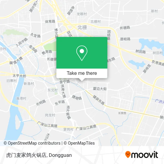 虎门麦家鸽火锅店 map