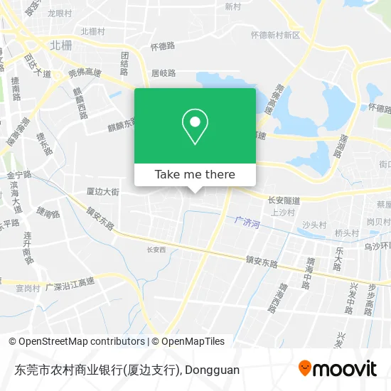 东莞市农村商业银行(厦边支行) map