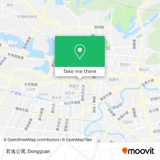 君逸公寓 map