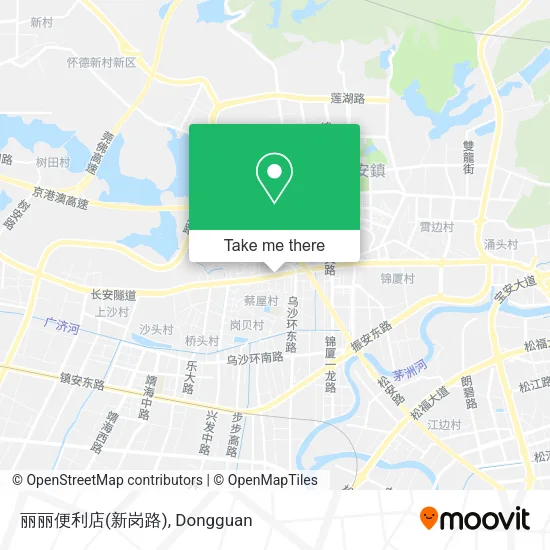 丽丽便利店(新岗路) map