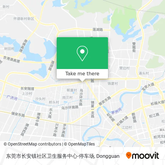 东莞市长安镇社区卫生服务中心-停车场 map