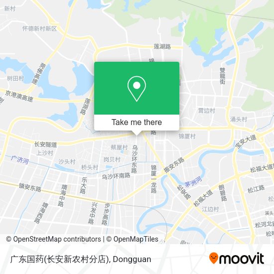 广东国药(长安新农村分店) map