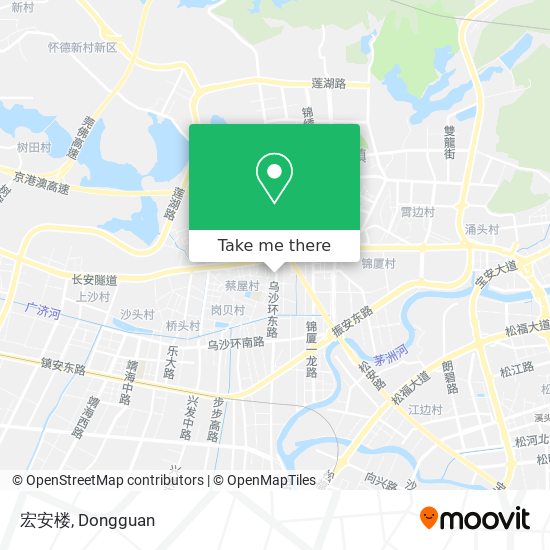 宏安楼 map