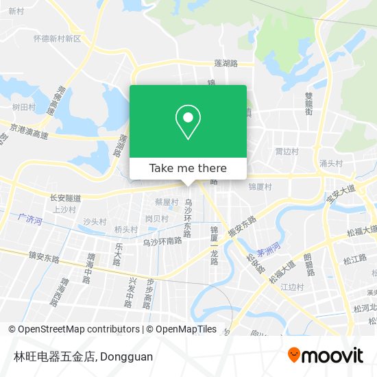 林旺电器五金店 map