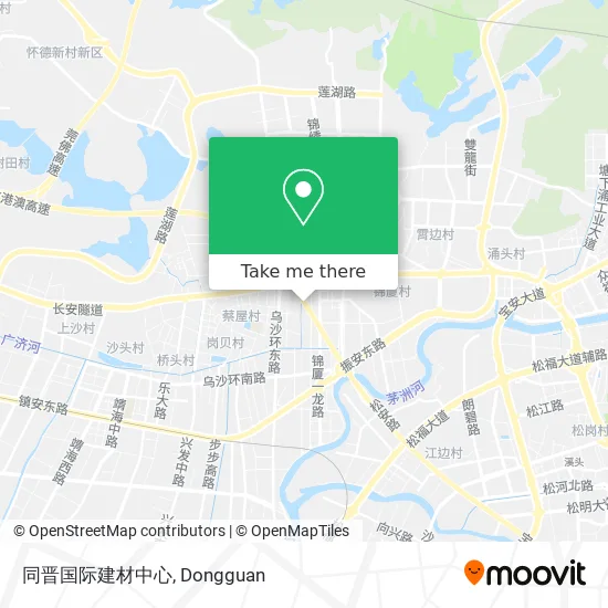 同晋国际建材中心 map