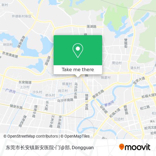 东莞市长安镇新安医院-门诊部 map