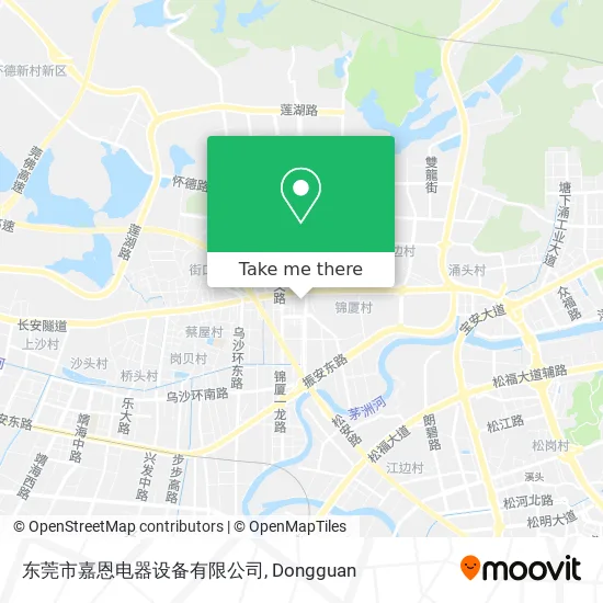 东莞市嘉恩电器设备有限公司 map