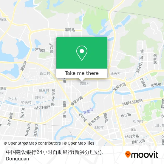 中国建设银行24小时自助银行(新兴分理处) map