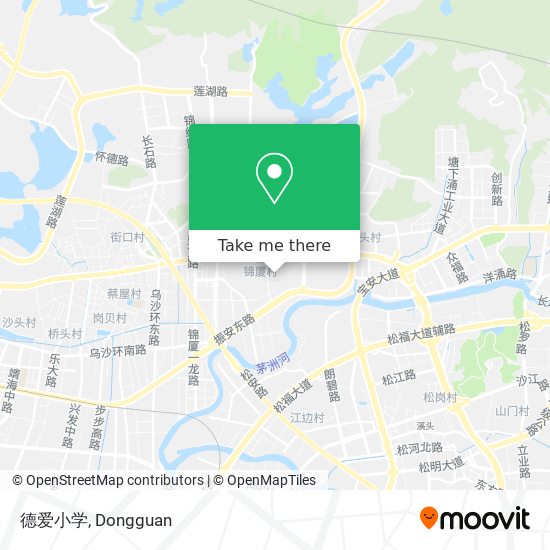 德爱小学 map