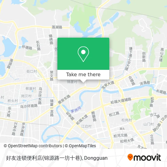 好友连锁便利店(锦源路一坊十巷) map