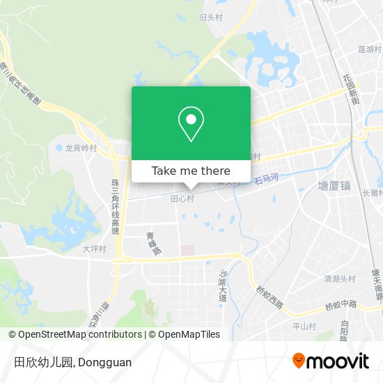 田欣幼儿园 map
