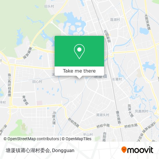 塘厦镇莆心湖村委会 map