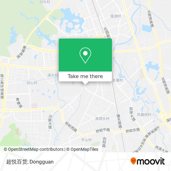 超悦百货 map