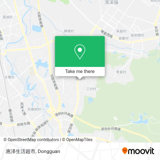 惠泽生活超市 map