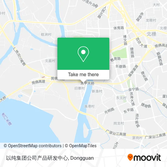 以纯集团公司产品研发中心 map