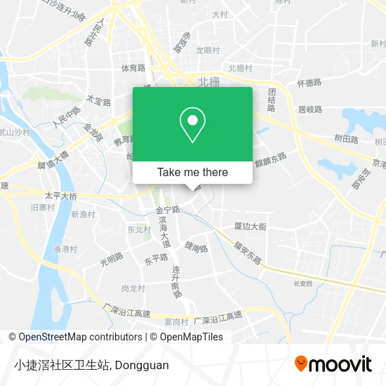 小捷滘社区卫生站 map
