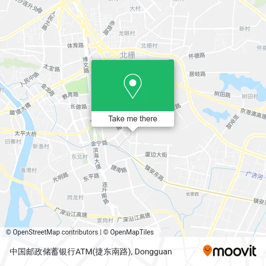 中国邮政储蓄银行ATM(捷东南路) map