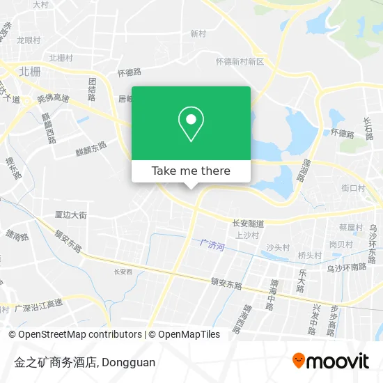 金之矿商务酒店 map