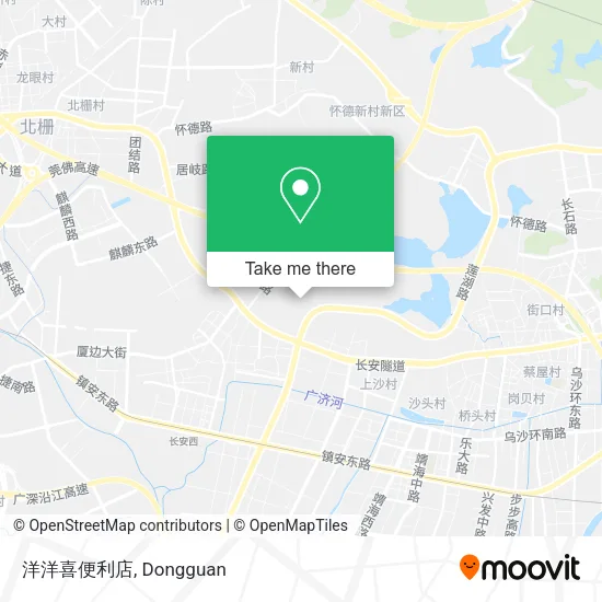 洋洋喜便利店 map