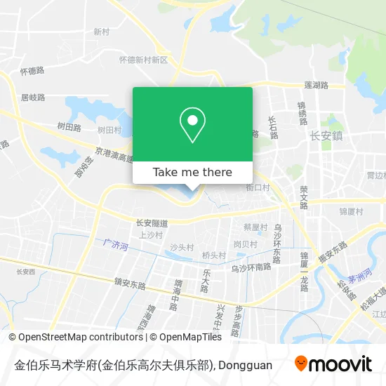金伯乐马术学府(金伯乐高尔夫俱乐部) map