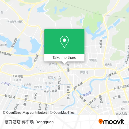 蔓乔酒店-停车场 map