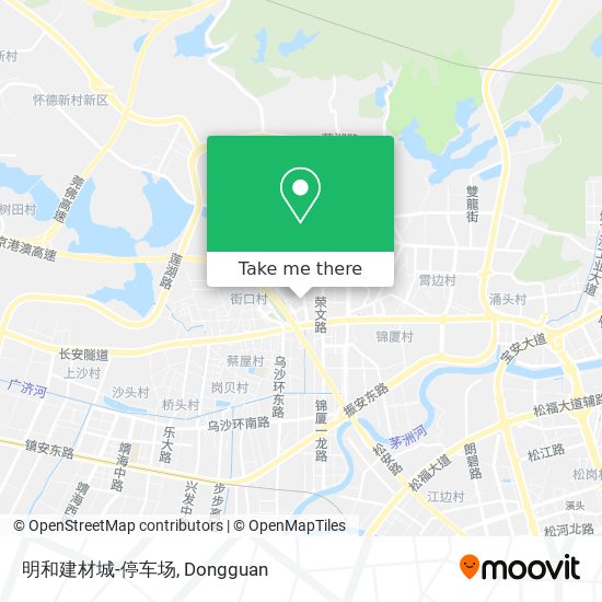 明和建材城-停车场 map