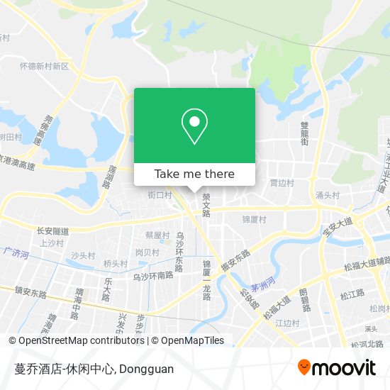 蔓乔酒店-休闲中心 map