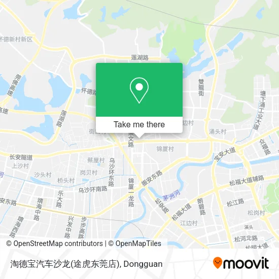 淘德宝汽车沙龙(途虎东莞店) map