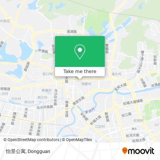 怡景公寓 map