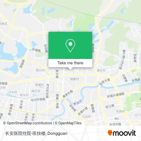 长安医院住院-医技楼 map