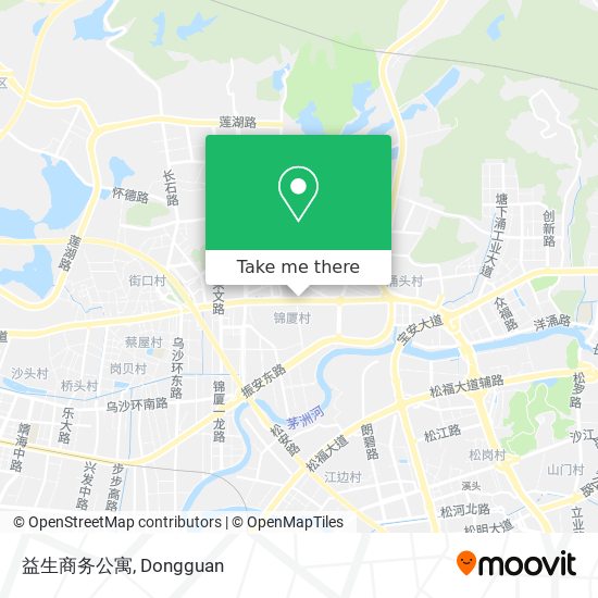 益生商务公寓 map
