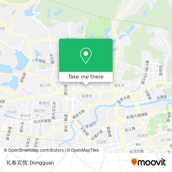 礼春宾馆 map