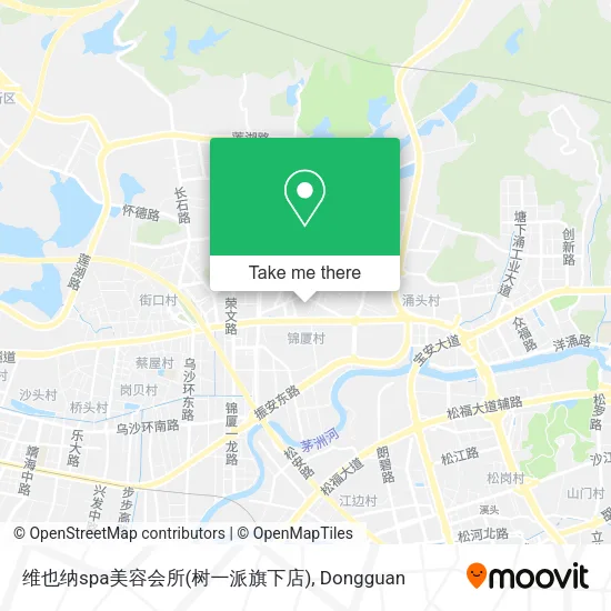 维也纳spa美容会所(树一派旗下店) map