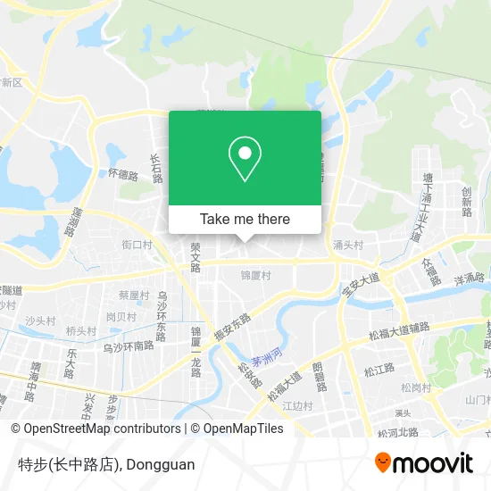 特步(长中路店) map