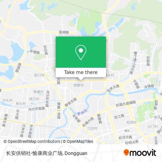 长安供销社-愉康商业广场 map