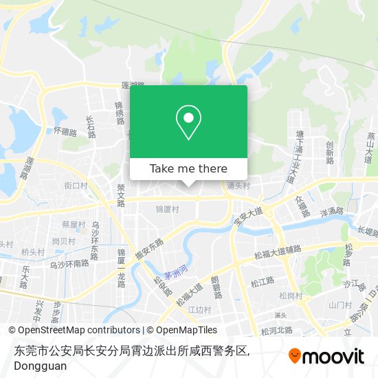 东莞市公安局长安分局霄边派出所咸西警务区 map