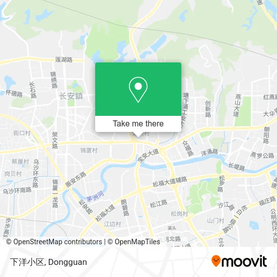 下洋小区 map