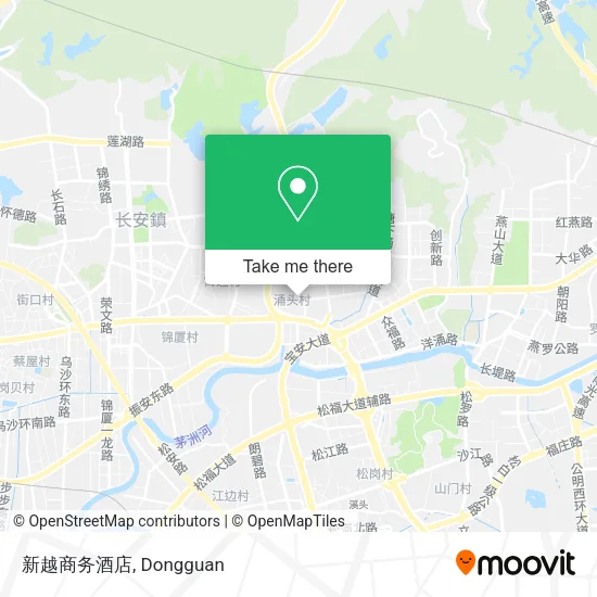 新越商务酒店 map