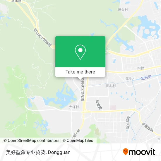 美好型象专业烫染 map