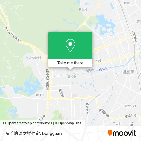 东莞塘厦龙祥住宿 map