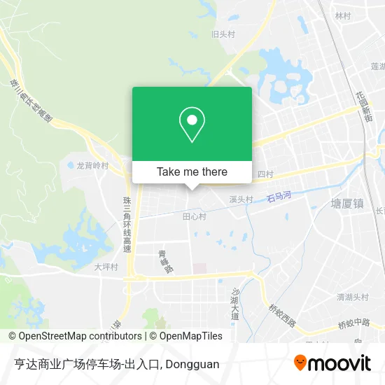 亨达商业广场停车场-出入口 map