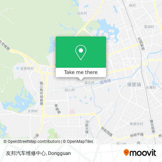 友邦汽车维修中心 map