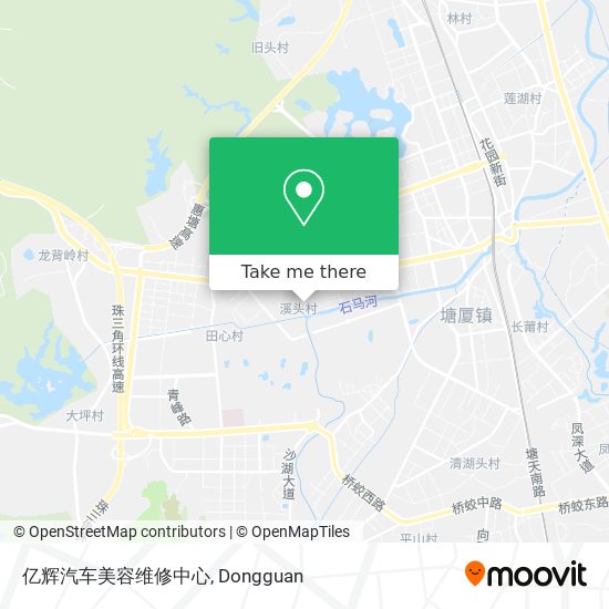亿辉汽车美容维修中心 map