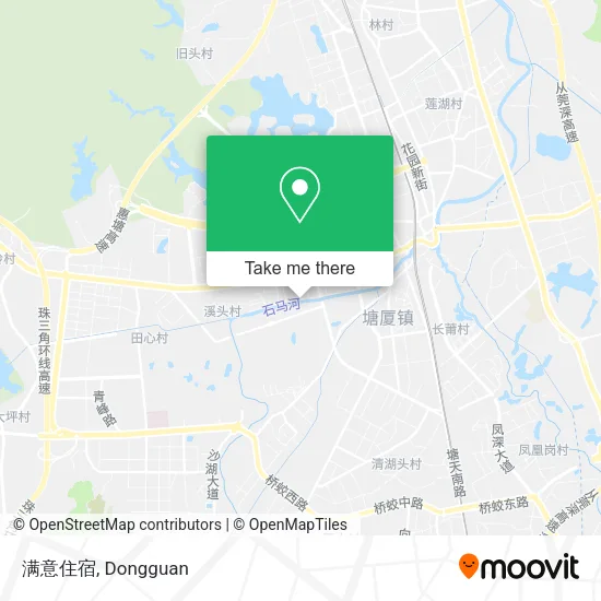 满意住宿 map
