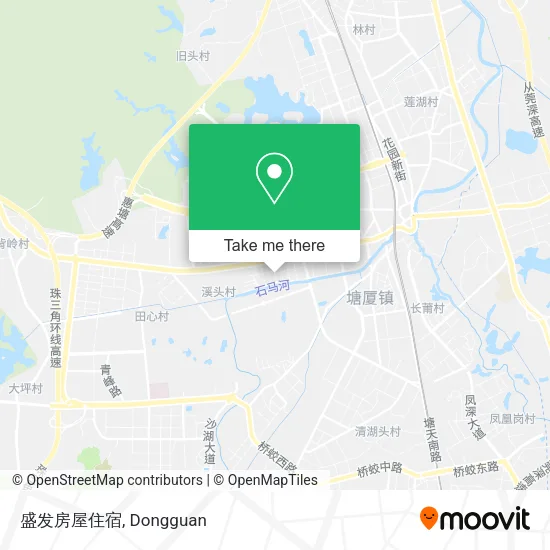 盛发房屋住宿 map