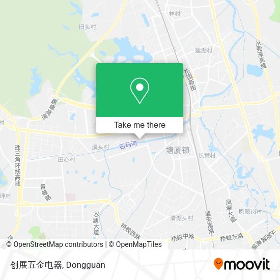 创展五金电器 map